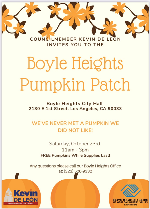 Boyle Heights Pumpkin Patch