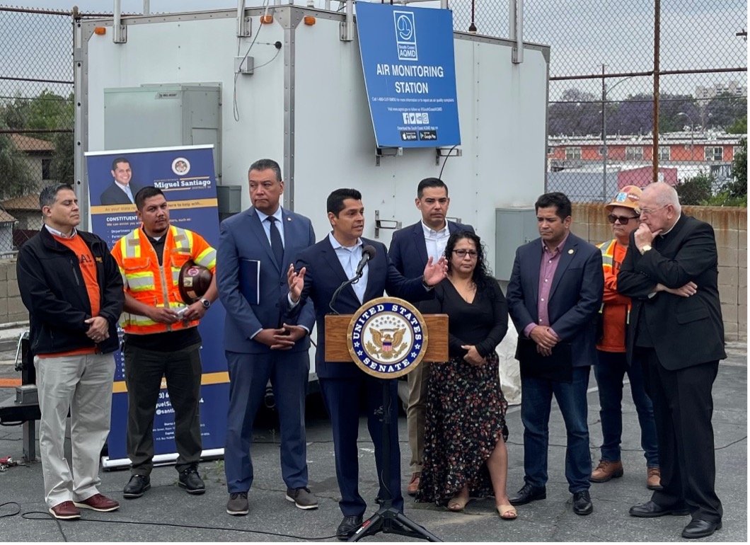 Assembly Member Santiago Holds Press Conference with U.S. Senator Padilla and Local Leaders to Expedite the Exide Cleanup