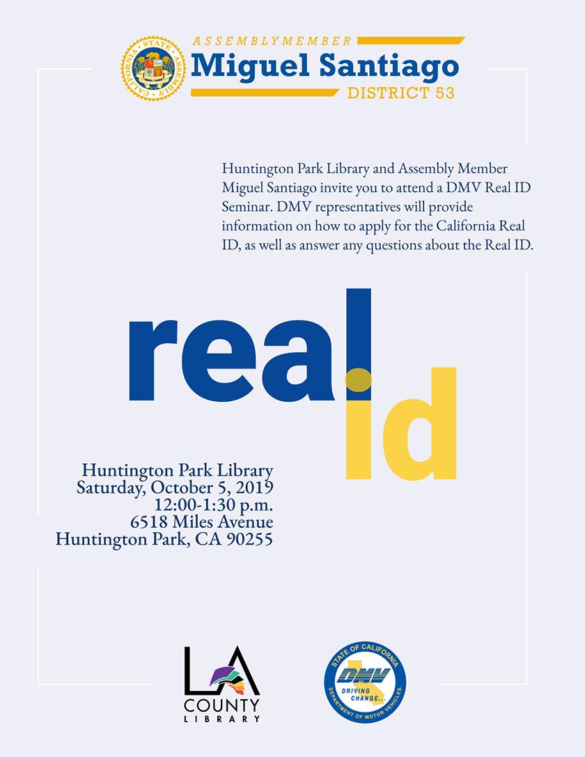 DMV Real ID Seminar