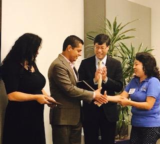 Assemblymember Miguel Santiago Honored as a Child Care Champion