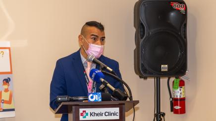 Javier Zarate, Director of Patient Services at Kheir Clinic 